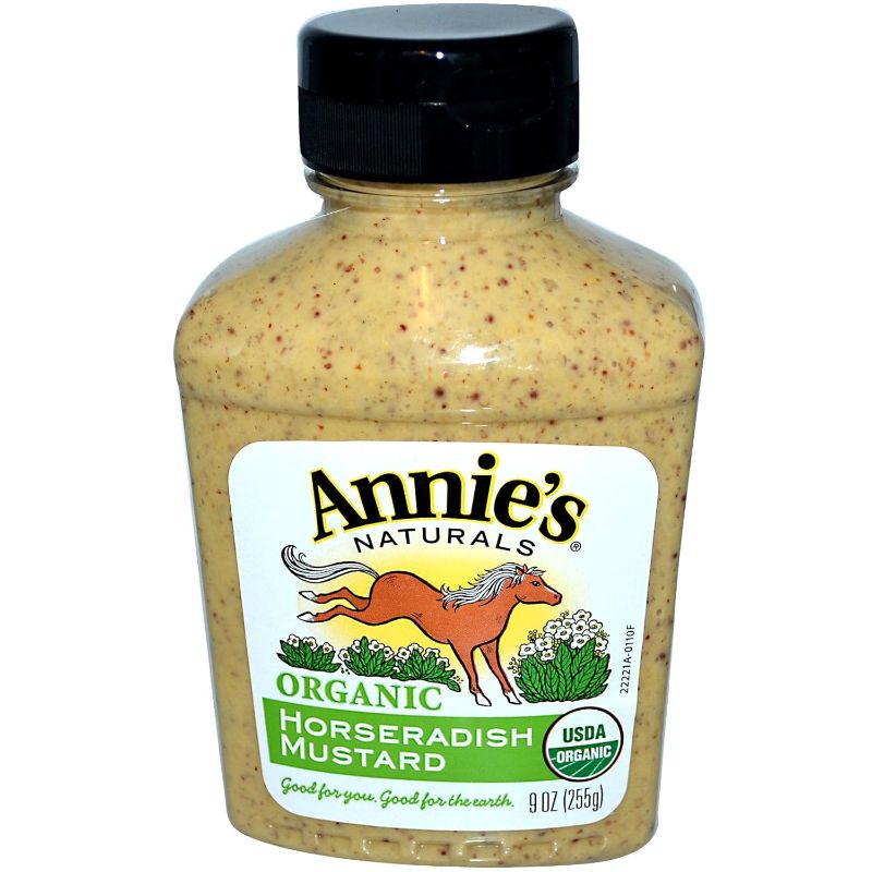 Photo 1 of Annie's Naturals Organic Horseradish Mustard - 9 fl oz (Pack of 2)
