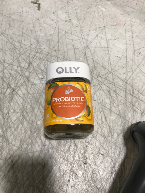 Photo 2 of OLLY Probiotic Chewable Gummies for Immune and Digestive Support - Tropical Mango - 50ct 01/2025