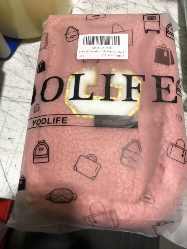 Photo 2 of YOOLIFE Birthday Gifts for 4 5 6 7 8 9 10 11 12 13 14 Year Old Girls Teen Girls - Fanny Pack Cute Purse for Girls Belt Bag Crossbody, Preppy Stuff Tween Girls Gifts, Pink Fanny Pack Belt Bag C