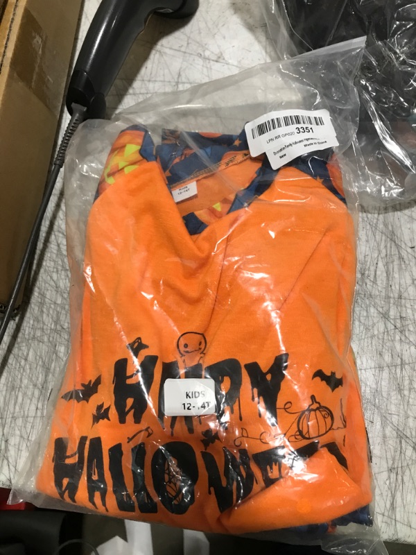 Photo 1 of HOLLOWEEN PJ'S 12-14T 