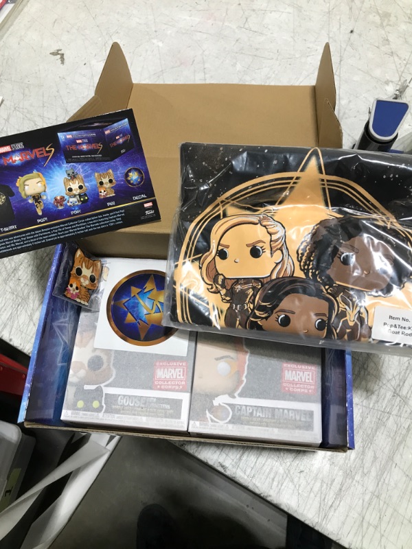 Photo 2 of Funko Marvel Collector Corp Subscription Box: The Marvels - XL