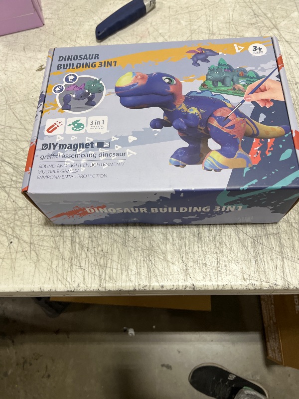 Photo 2 of Dinosaur Toys for 3 4 5 6 7 8 Year Old Kids Boys, Kids Take Apart STEM Construction Building Kids Toys, Party Birthday Gifts Boys Girls