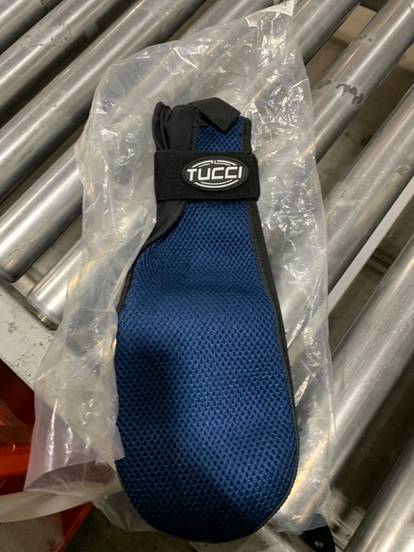 Photo 2 of Tucci Sliding Mitt Hand and Wrist Protector for Baseball and Softball - One Size Fits Most, Navy