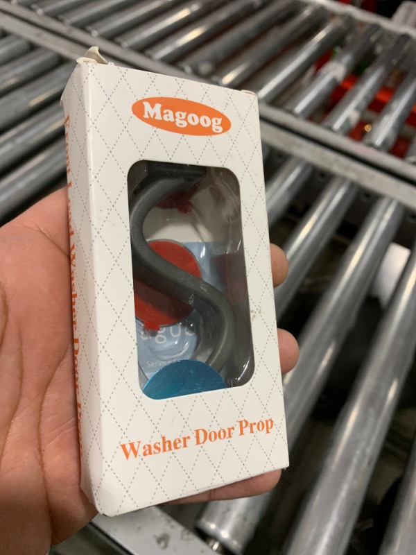 Photo 2 of Magoog Washer Door Prop, Magoog Front Load Washer Door Prop, Keep Front Load Washer Door Open and Dry to Prevent Damping, Washer Door Holder for Front Load Washing Machines, Grey