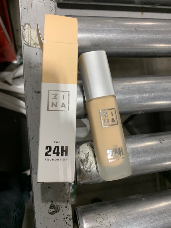 Photo 2 of 3INA The 24H Foundation 633-24H Long-Wearing Formula - Medium To High Buildable Coverage - Smooth Matte Finish - Expanded Shade Selection - Waterproof, Cruelty Free, Vegan Makeup - 1.01 Oz