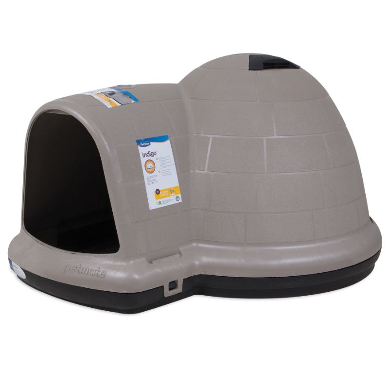 Photo 1 of Petmate Indigo Dog House (Igloo Dog House, Made in USA with 90% Recycled Materials, All-Weather Protection Pet Shelter) for XL Dogs -90 to 125 pounds, Made in USA - MISSING BOTTOM PIECE***