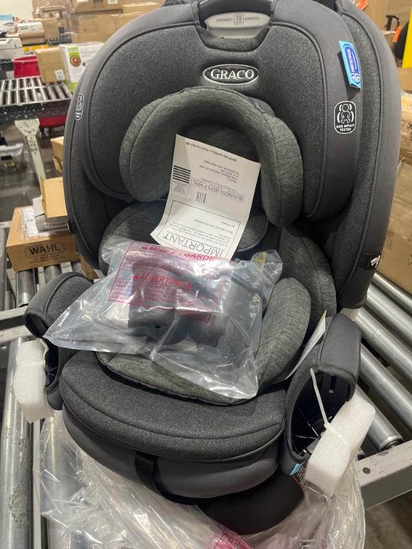 Photo 3 of Graco Turn2Me 3-in-1 Car Seat with Rotating Feature, Highback Booster, for Newborn to Toddler up to 100lbs, in Manchester