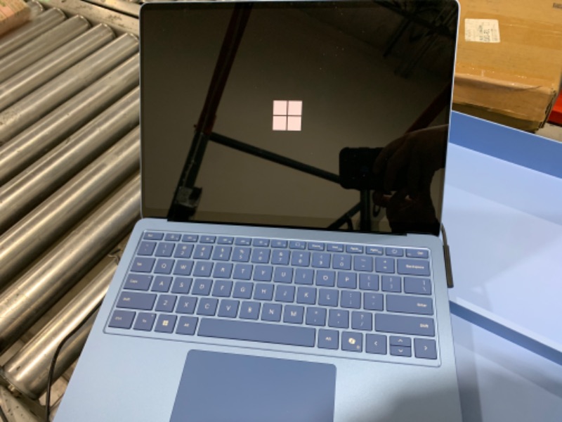 Photo 4 of Microsoft Surface Laptop (2024), Windows 11 Copilot+ PC, 13.8" Touchscreen Display, Snapdragon X Elite (12 core), 16GB RAM, 512GB SSD Storage, Sapphire