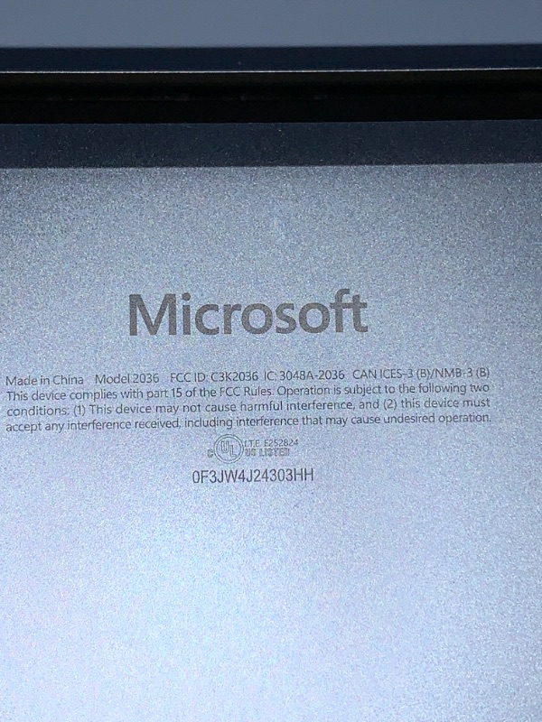 Photo 7 of Microsoft Surface Laptop (2024), Windows 11 Copilot+ PC, 13.8" Touchscreen Display, Snapdragon X Elite (12 core), 16GB RAM, 512GB SSD Storage, Sapphire