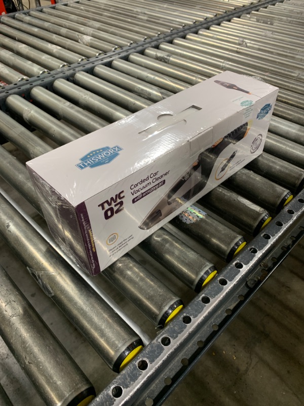 Photo 2 of ThisWorx Car Vacuum Cleaner 2.0 - Portable Handheld Mini Vacuum Cleaner W/ 16ft Cord, Bag, & Attachments - Small Vacuum for Car, RV, Boats, Travel - Car Accessories