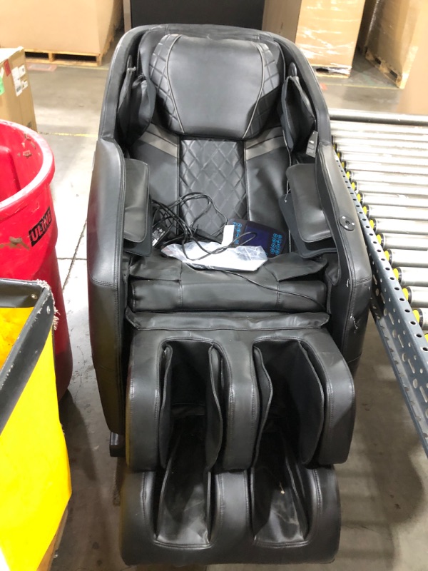 Photo 2 of Massage Chair, Zero Gravity Full Body Massage Chair Extra Large Shiatsu Recliner w/ 14 Massage Points, Lumbar & Calf Heating, 20 Auto Modes, Air Compression, Bluetooth Speaker, Touch Screen Controller
