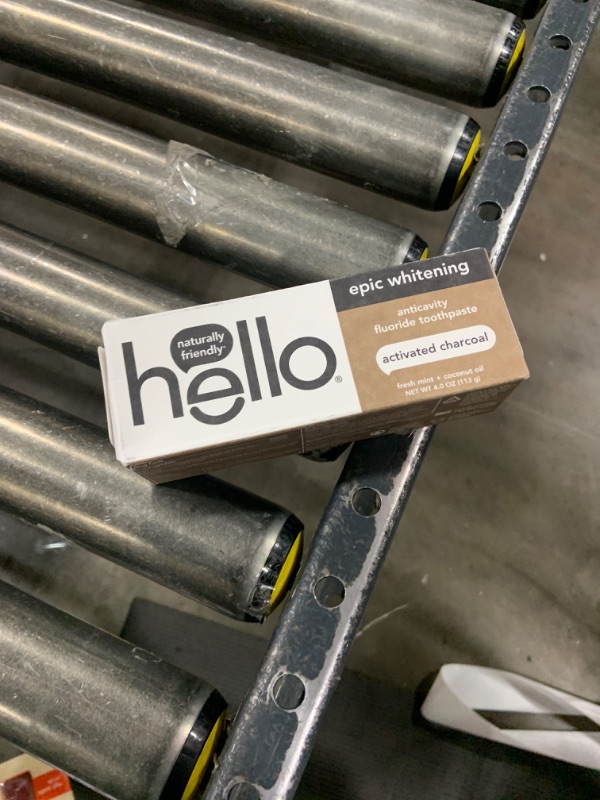 Photo 1 of HELLO CHARCOAL TOOTHPASTE