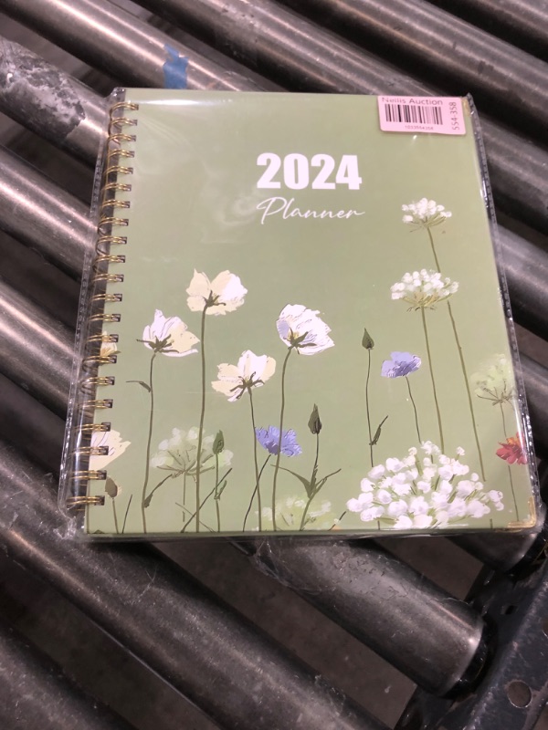 Photo 2 of Planner 2024-2024 Planner Weekly and Monthly with Monthly Tabs, Inner Pocket, January 2024 to December 2024, 8.5" x 11" Spiral Calendar Planner