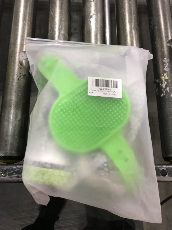 Photo 2 of Upgrade Pup Jet Dog Wash for Outdoor, Dog Shampoo Hose Attachment with Soap Dispenser, Dog Wash Hose Attachment with Pet Bath Brush Car Wash Mitt and Dog Comb for Showering Pet (Hose Not Include)