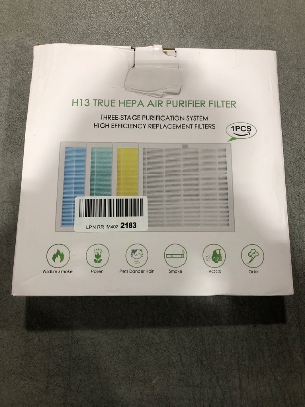 Photo 1 of VEWIOR True HEPA Replacement Filter, Compatible A3 Air Purifier, H13 True HEPA Filter for A3 Air Cleaner