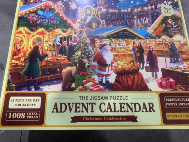 Advent Calendar 2024 Christmas Puzzles 24 Days Countdown Calendar