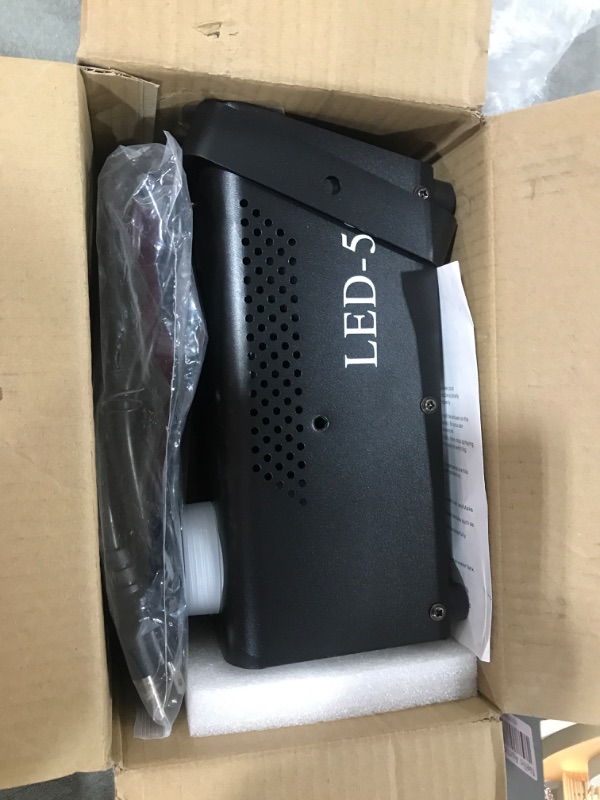 Photo 1 of 500W Fog Machine,Smoke Machine with LED Lights Wireless Remote Control for Halloween Wedding Party Disco Dj Effect