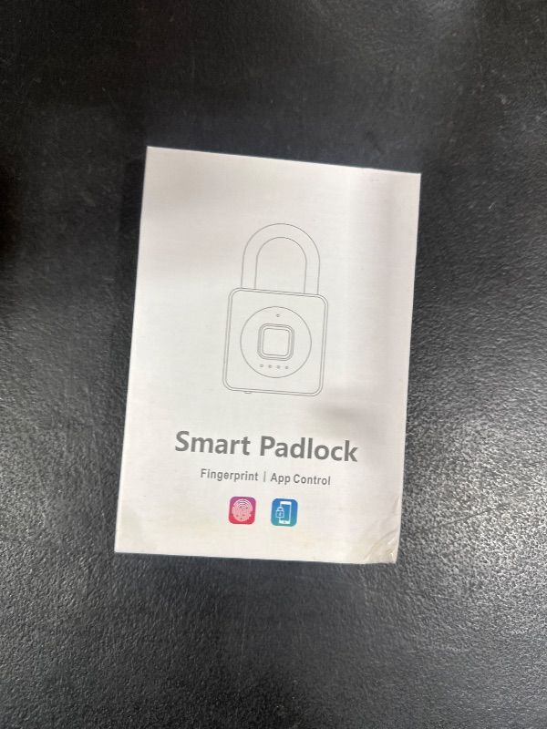 Photo 1 of eLinkSmart Gym Locker Padlock - Fingerprint Mobile APP Unlock Remote Management: Outdoor Waterproof Keyless Biometric Padlock for Gym Luggage Bags Locker Storage Tool Box Gun Case Footlocker Lock