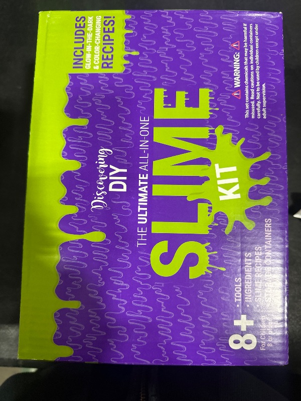 Photo 1 of Discovering DIY Slime Kit Complete DIY Set with All Craft Supplies & Materials Included