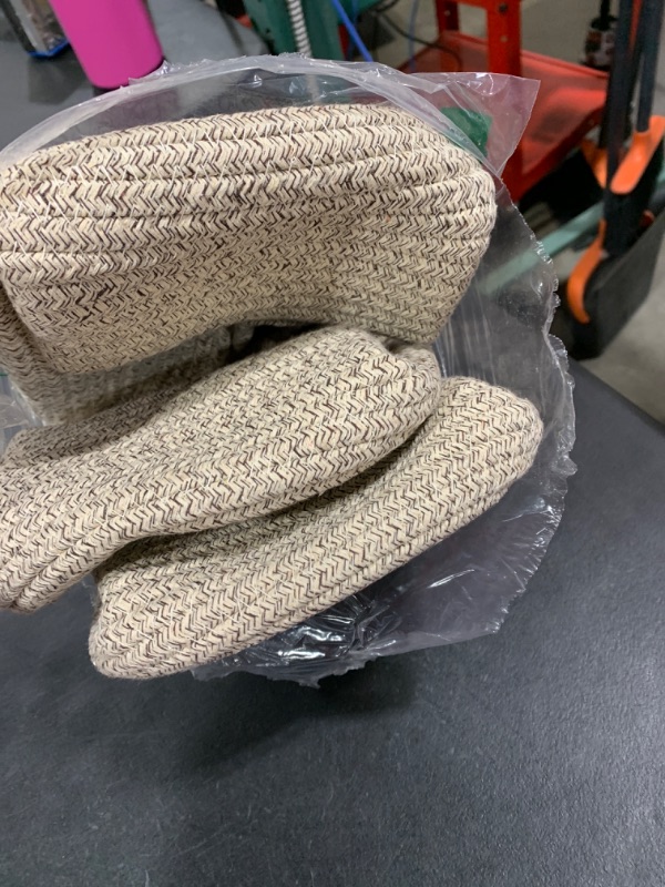 Photo 1 of MiniArk Shelf Storage Baskets for Organizing | Closet Organizer Bins | Small Baskets | Toy Basket | Cute Decorative Basket | Cube Storage Bin | Woven Rope Basket | 11.5×7.5×4.7” | 3 Packs Mixed Brown