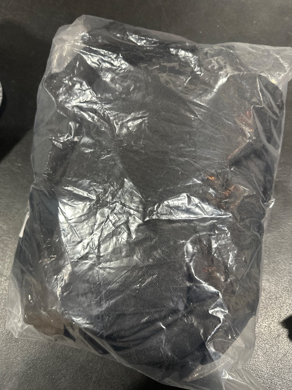 Photo 1 of Halloween Knight Costume Men Tunic Hooded Robe Full Set with Lightsaber Halloween Cosplay Outfits (Black, XXL)