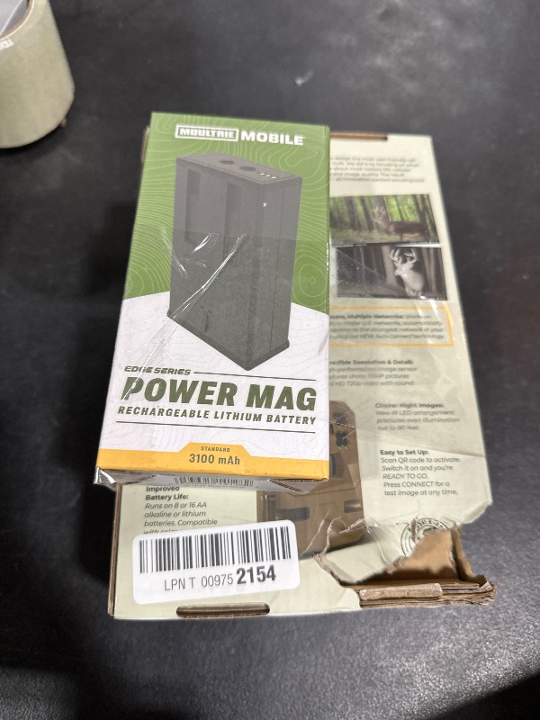 Photo 1 of Moultrie Edge Cellular Trail Camera -Auto Connect - Nationwide Coverage - 720p Video with Audio - Built in Memory - Cloud Storage - 80 ft Low Glow IR LED Flash