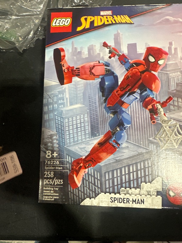 Photo 1 of Spider-Man Figure 76226 258 piece LEGO Building Set