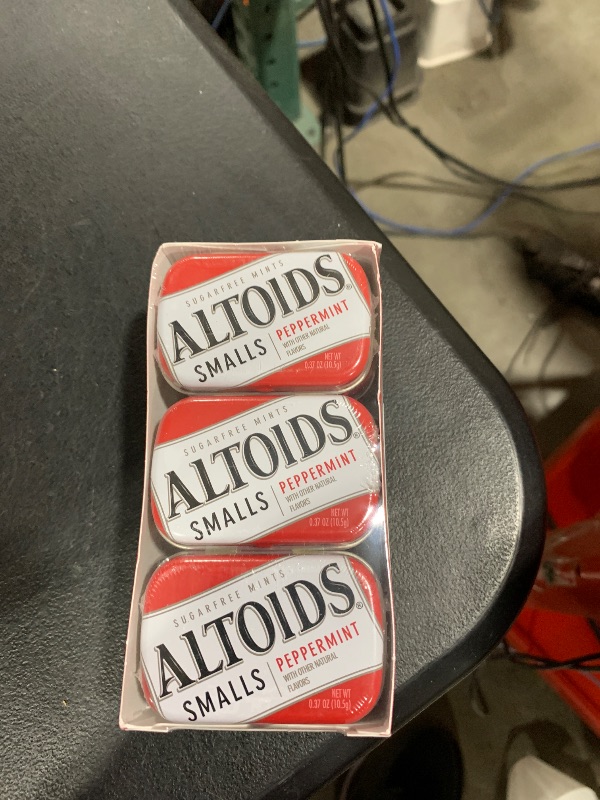 Photo 2 of Altoids Mints, Sugarfree, Peppermint, Smalls - 0.37 oz