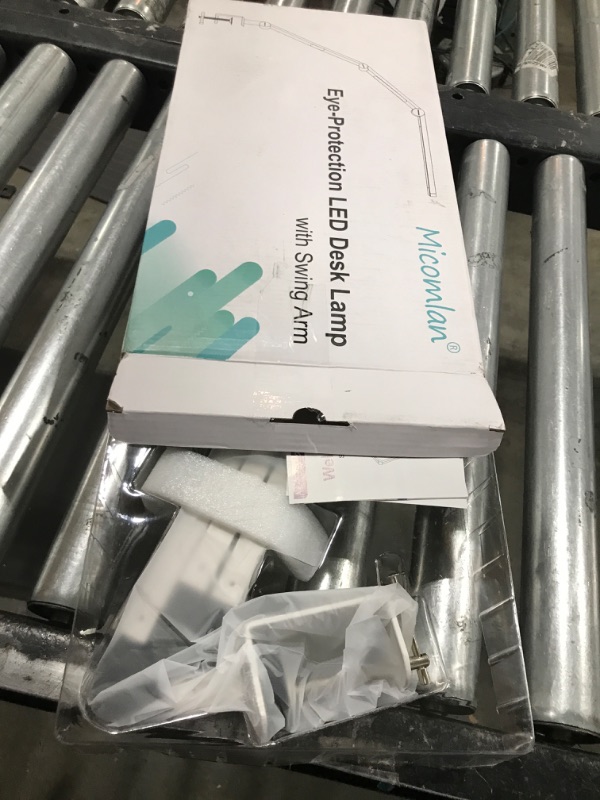 Photo 1 of LED Desk Lamp with Clamp, Dual Light Table Lamp with Adjustable Swing Arm, Eye-Care 4 CCT Modes & 5 Brightness Levels Clip-on Table Light Architect Modern Desk Light for Home Office