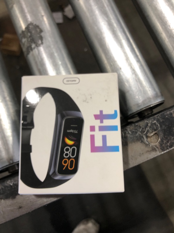 Photo 1 of Fitness Tracker with Step Counter/Calories/Stopwatch, Activity Tracker, Health Tracker with Heart Rate Monitor, Sleep Tracker,1.10''AMOLED Touch Color Screen, Pedometer Watch for Women Men Kids