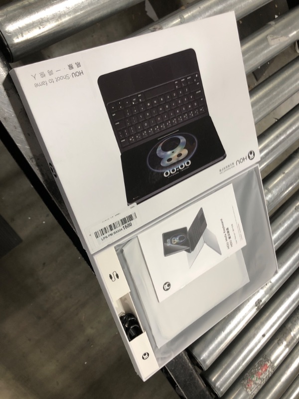 Photo 1 of HOU iPad Pro 11 Inch Case with Keyboard M4 2024(ONLY),Magic Keyboard iPad Pro 11 Inch (5th Gen) Keyboard Case for iPad Pro (M4) 11-inch,Multi-Touch Trackpad,7 Colors Backlight,Easy-Set,Black