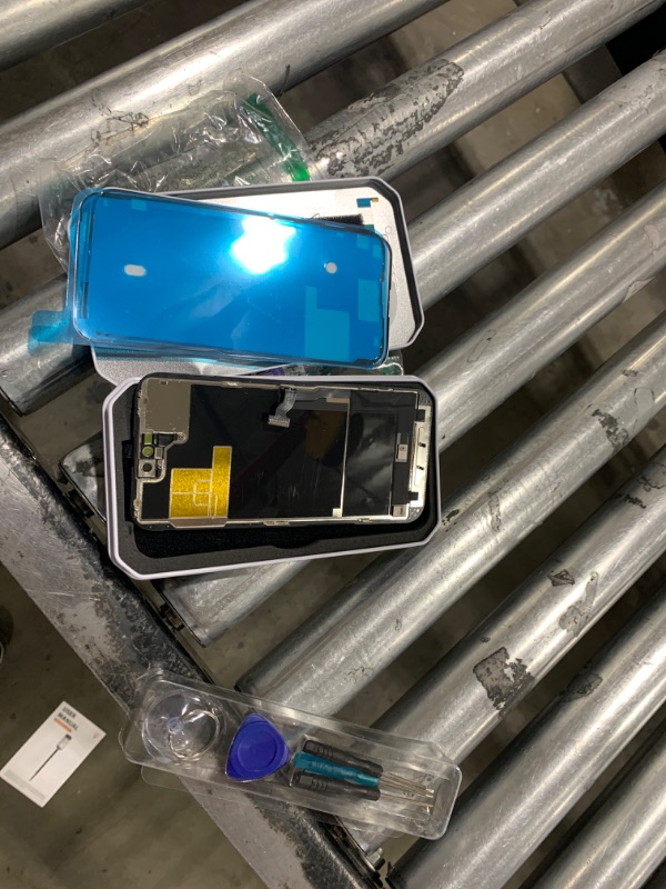 Photo 1 of JG-TR for iPhone 14 Pro Max Screen Replacement(6.7-inch), LCD Display 3D Touch Digitizer Frame Assembly with Repair Tool Kits (for A2651, A2893, A2896, A2895, A2894), 120Hz ProMotion, Screen Protector