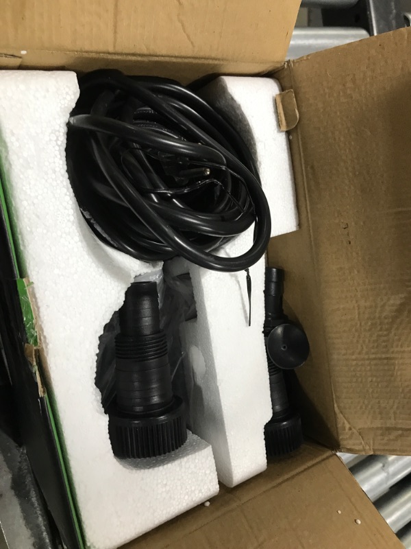 Photo 2 of VIVOSUN 2600 GPH Submersible Water Pump 120W Ultra Quiet Pump with 20.3ft Power Cord High Lift for Pond Waterfall Fish Tank Statuary Hydroponic