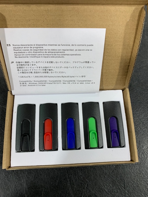 Photo 2 of RAOYI 5 Pack 64GB USB Flash Drive