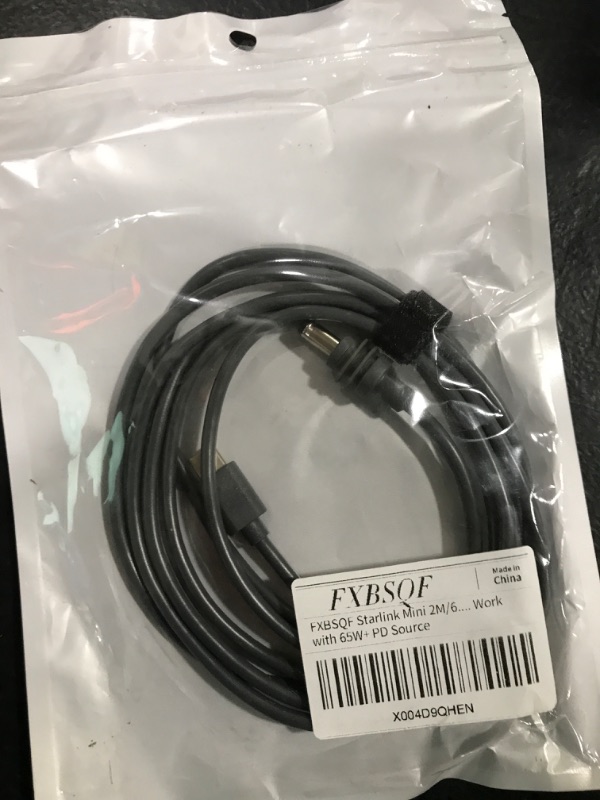 Photo 1 of FXBSQF Starlink Gen 3 Cable 16.4FT, Starlink Replacement Cable Extension for Starlink Rectangular Satellite V3 Starlink Accessories Waterproof (5M/16.4FT)