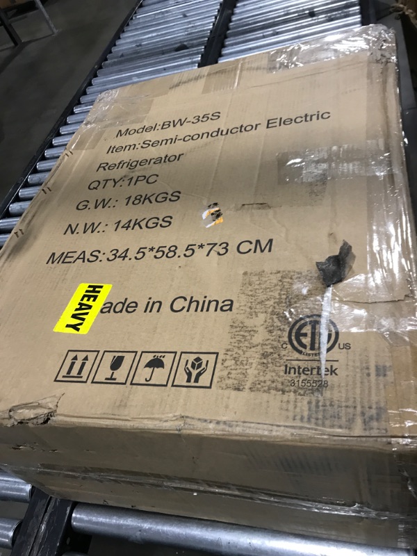 Photo 1 of KingChii Upgrade 35L Electric Temperature & Humidity Control Cigar Humidor, Built-in Humidification System with Spanish Cedar Wood Shelves & Drawer Hygrometer Father's Day Gifts For Men(250 Capacity)