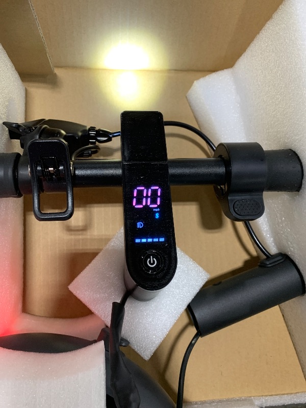Photo 1 of NAVIC T9 Electric Scooter, Up to 19 Mph, 18 Miles Range Foldable E-Scooter for Adults, Electric Scooter Adults with App Control, Dual Braking System for Commuting