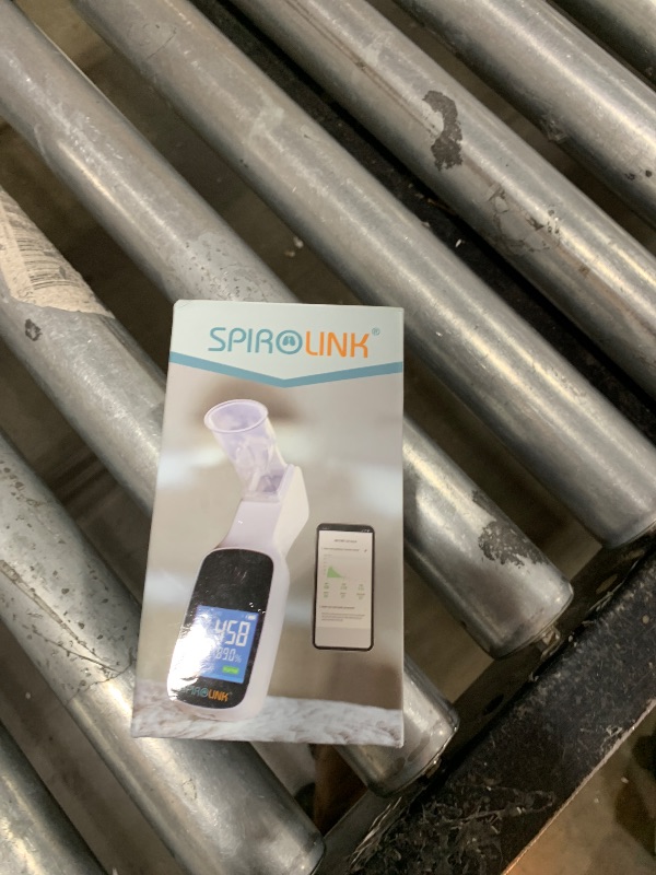 Photo 1 of CMI Health SpiroLink - Smart Peak Flow Meter - Portable Pulmonary Function Test, Pocket Spirometer - Long Lifespan, Durable - for Asthma, COPD, Musicians, Smokers, Athletes, and More
