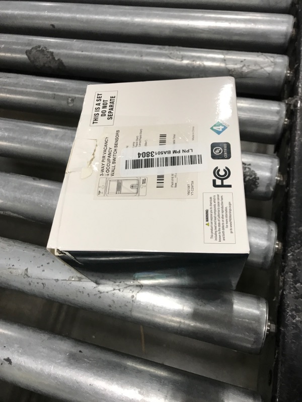 Photo 1 of EverElectrix 4 Pack, 3-Way Motion Sensor Light Switch (Not Single Pole), Neutral Wire Required, Indoor in-Wall Occupancy Sensor with Wall Plate, Adjustable Timer, Title 24, UL Certified, White