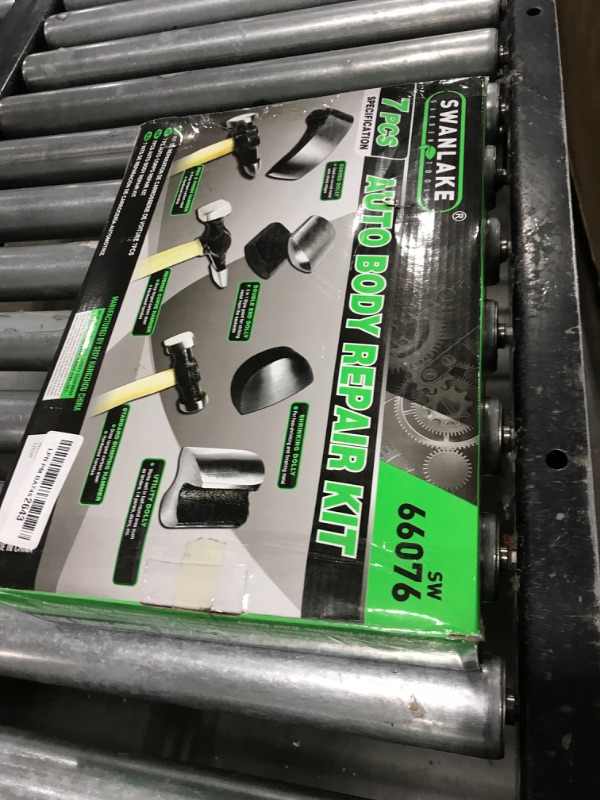 Photo 1 of SWANLAKE 7 Piece Auto Body Repair Kit, Auto Body Tools, Auto Body Repair Tools with Carbon Steel Hammer Heads