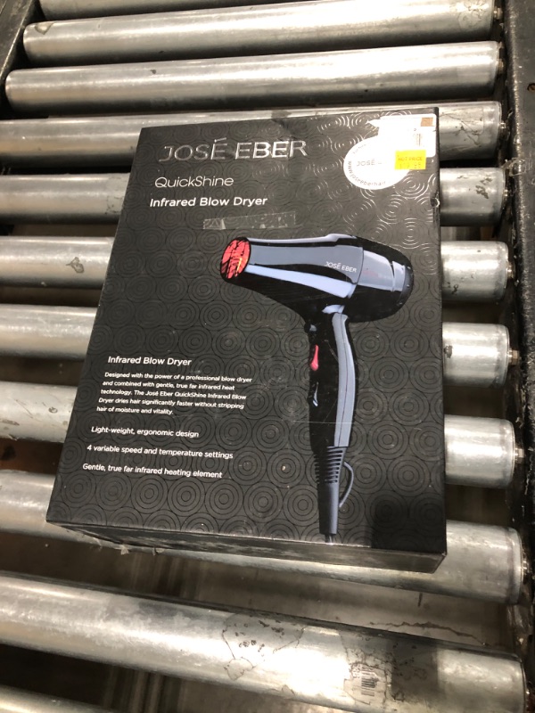 Photo 3 of JOSE EBER PROFESSIONAL QUICK SHINE INFRARED BLOW DRYER
