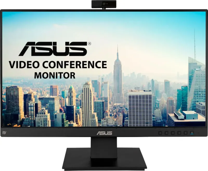 Photo 1 of ASUS - 23.8" FHD IPS Video Conference Business Monitor with Webcam (DisplayPort,HDMI) - Black
