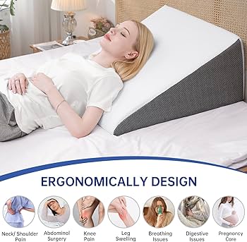 Photo 1 of  Bed Wedge Pillow with Memory Foam