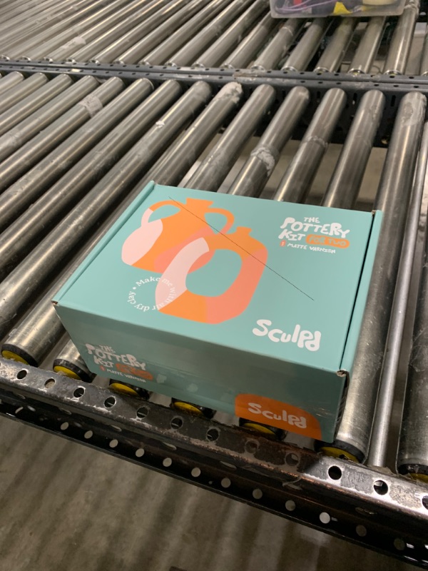 Photo 1 of Sculpd Pottery Starter Kit - Complete Air Dry Clay Beginner Set for 2 Adults: Includes Sculpting Tools