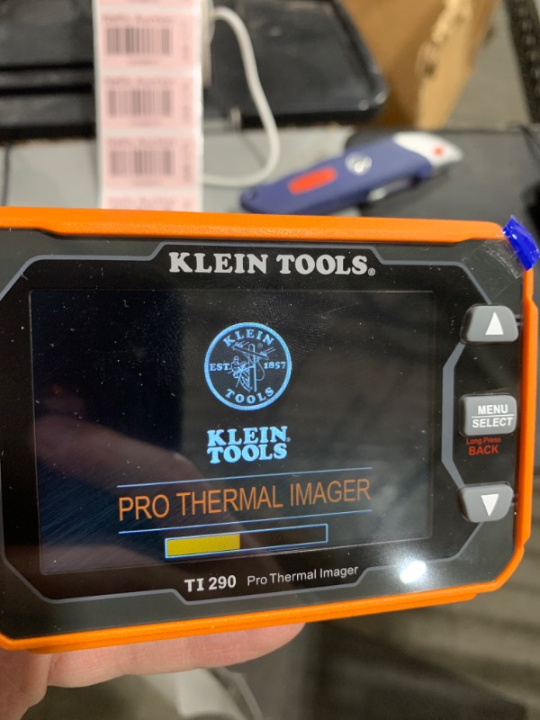 Photo 1 of Klein Tools TI290 Rechargeable PRO Thermal Imaging Camera, Over 49000 Pixels, Wi-Fi Data Transfer, 3 Palettes, High / Low Temperature Points