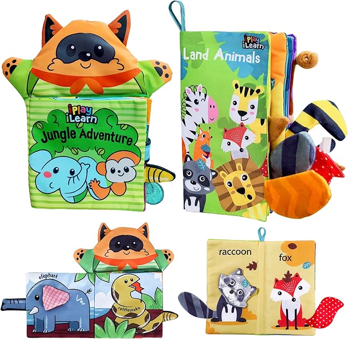 Photo 1 of iPlay, iLearn Baby Cloth Books 6-12 Month