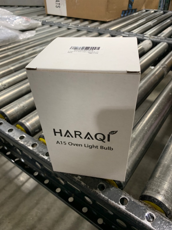 Photo 2 of haraqi 8 Pack A15 40W 120V with E26 Standard Medium Base, A15 Appliance Light Bulb 