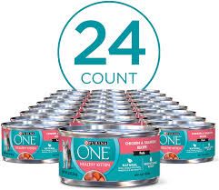 Photo 1 of (24 Pack) Purina One Grain Free, Natural Pate Wet Kitten Food (best by 2026)