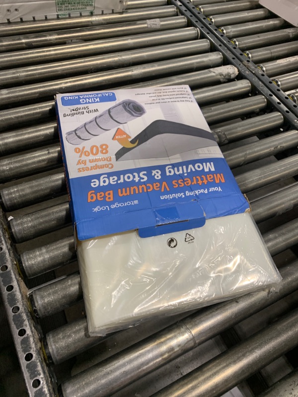 Photo 1 of (King/Cal-King) Foam Mattress Vacuum Bag for Moving/Storage-Compress Mattress by 80%