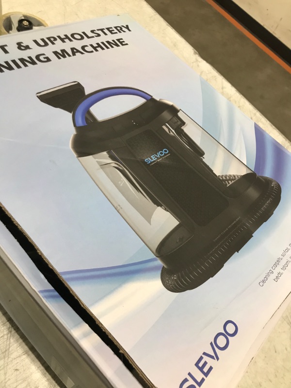 Photo 2 of Carpet Cleaner Machine 11Kpa Strong Suction, New 450W Powerful Motor, Portable Upholstery Cleaner with Spot Cleaner, Stain Remover for Pet Accident, Rugs, Carpet and Upholstery Black